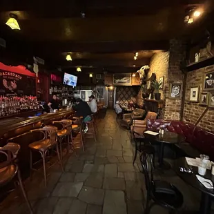 The bar.