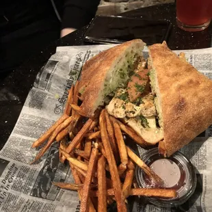 Chicken Caprese Sandwich