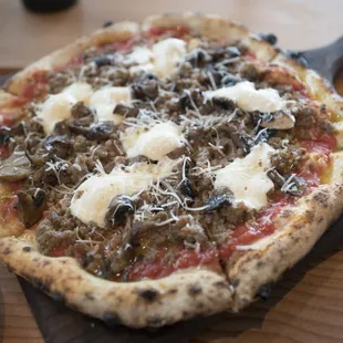 fennel sausage with mushroom