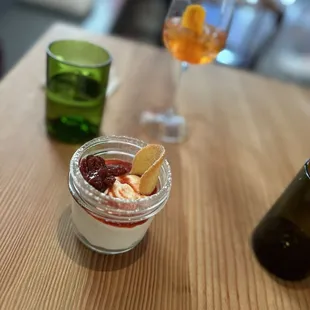 Strawberry mascarpone