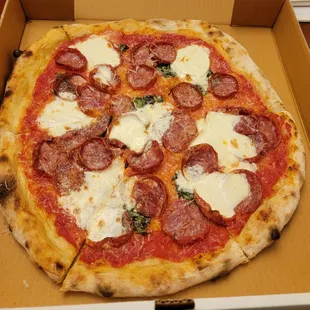 Pepperoni Americano Pizza