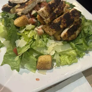 Grilled Chicken Caesar Salad