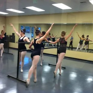 Ballet class