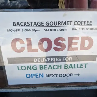 Hours as of July 15th, 2018