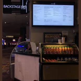 Menu board