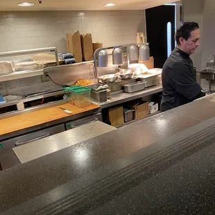 interior, sushi and sashimi