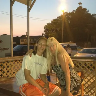 The manager and the owner!