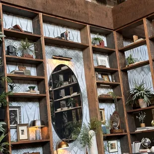 a woman sitting on a couch