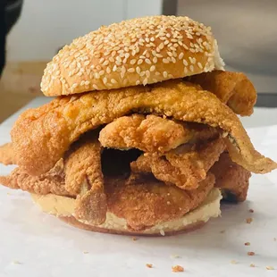 Fish sandwich
