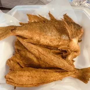 Fried croaker
