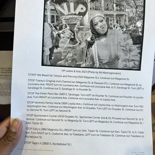 Second line parade info