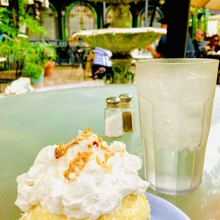 Coconut tart yummy