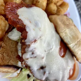 Buffalo chicken sandwich