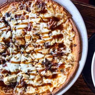 BBQ chicken pizza gf