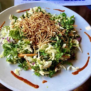 Asian Kale salad (vegan)