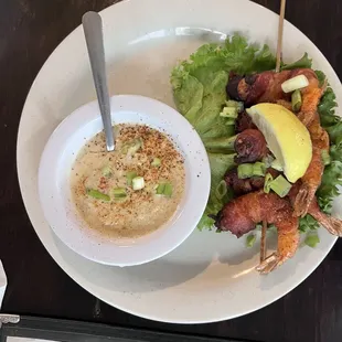 Stuffed Cajun angels
