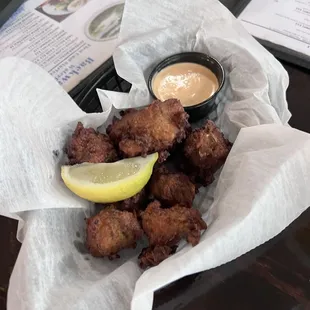 Conch fritters
