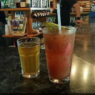 Bloody Mary and Chaser