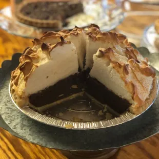 Chocolate meringue
