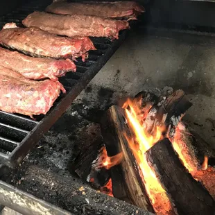 Authentic wood fired smoking