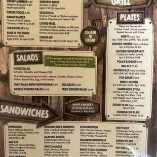 New menu 3/24