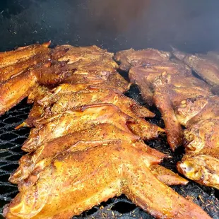 Turkey wings specials.