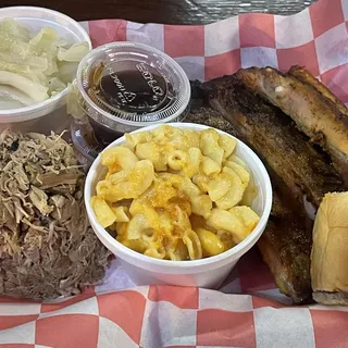 Ribs and Chicken Dinner Combo