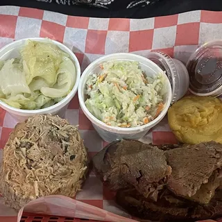 Brisket and Chicken Dinner Combo