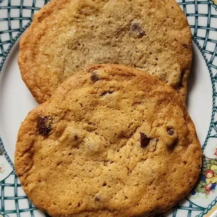 Pair of chocolate chip cookies ($3 each, 8/5/23)