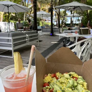 Miami sunrise &amp; avo n corn salad