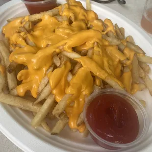 Cheese fries