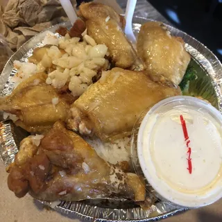 Cajun Wings Rice Bowl