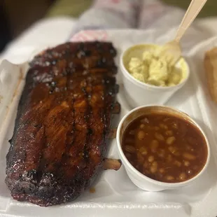 Rib Plate- nice portion
