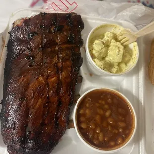 Rib plate w/ 2 sides