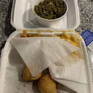 Green Beans Hush Puppies