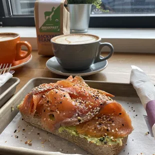 Salmon Avocado Toast