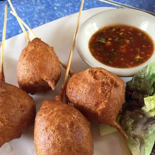 Shrimp Corn Dogs