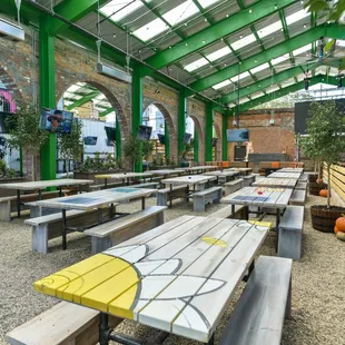 sushi and sashimi, outside