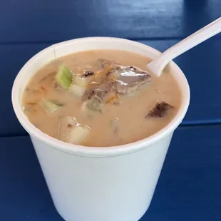 Potato Brisket soup