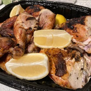 Tender, juicy whole Greek Chicken