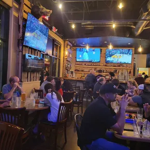 The inside was 90% full by 6pm on a Friday night. 2022