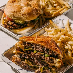 burgers, food, burger