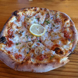 Seafood Fra Diavolo Pizza