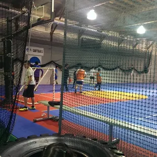 A side of the gym.