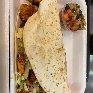 The quesadilla that we didn&apos;t eat