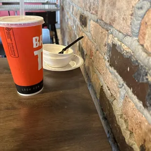 All that is left of the deliciousness at Backyard Taco-Stapley! Love this place!