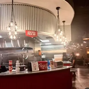 sushi and sashimi, interior