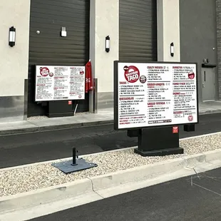 Two Drive-thru Lanes