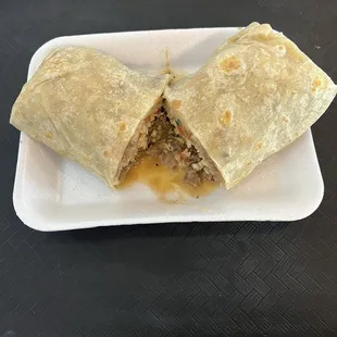 Backyard Chicken Burrito