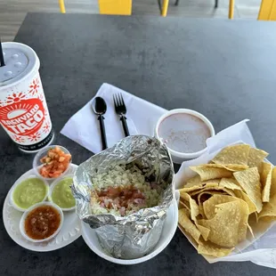 burritos and wraps, food